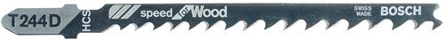 Bosch accessoires 5x speed voor hout decoupeerzaagblad t244d - 2608630058