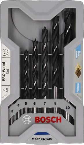 Accessori Bosch Set di punte per legno da 7 pezzi | 2607017034 - 2607017034