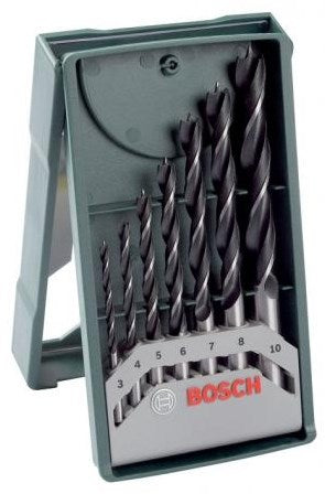 Accessori Bosch Set trapano per legno mini-x-line da 7 pezzi - 2607019580