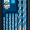 Accesorios bosch juego 7 piezas taladro universal hex-9 multiconstrucción 4 5 6 8 10 12 - 2608902370