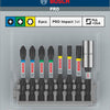 Imp bosch accesorios juego de puntas de control act de 8 piezas - 2608522326 - 2608522326