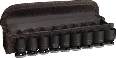 Bosch accessoires bosch professional pro impact krachtdoppenset kort 3 8 9-delig - 2608003036