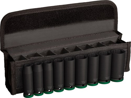 Accessori Bosch Set di bussole a percussione da 9 pezzi 77 mm, 10; 11; 13; 17; 19; 21; 22; 24; 27mm-2608003040
