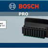 Accesorios Bosch Juego de vasos de impacto de 9 piezas 77 mm, 10;12;13;14;15;16;17;18;19 - 2608003039