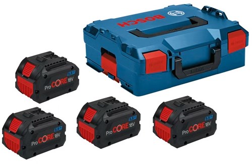 Batteria accessori Bosch | 4xprocore18v 5,5ah | in l-boxx - 1600a02a2u
