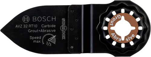 Accessori Bosch avz 32 rt10 carb.-riff dito levigatore k100 - 2609256d51