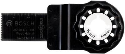 Bosch accessoires bim invalzaagblad aiz 20 ab wood and metal - 2609256950