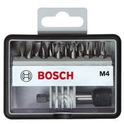 Bosch accessoires bitset | extra hard m4 | robustline | 13-delig | 2607002566 - 2607002566