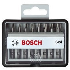 Set di punte accessori Bosch | extra duro sx4 | robustezza | 9 pezzi | 2607002559 - 2607002559