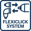 Bosch accessoires bosch professional gfa 18-m flexiclick opzetstuk