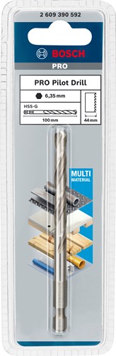 Accessori Bosch trapano centrale hss-g 100 1st - 2609390592