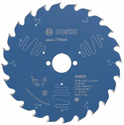 Accesorios Bosch hoja de sierra circular 190x30x2 1,3x24 t - 2608644083
