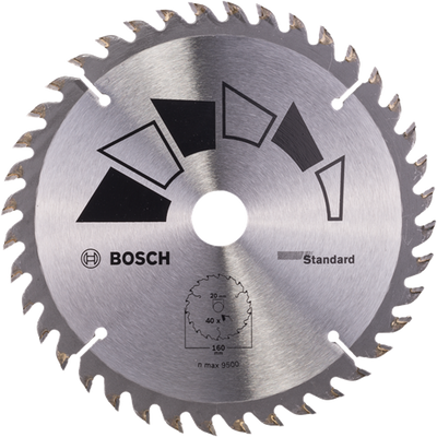 Accessori Bosch lama sega circolare basic 160x22x20 16,t40 - 2609256811