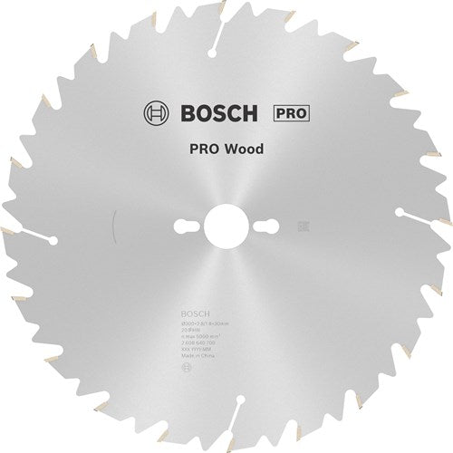 Bosch accessoires cirkzb constr. wood t st 300x30x2,8 20t wz