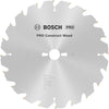 Bosch accesorios hoja de sierra circular construir madera 300 x 30 x 3,2 mm, 20 1 piezas - 2608640690