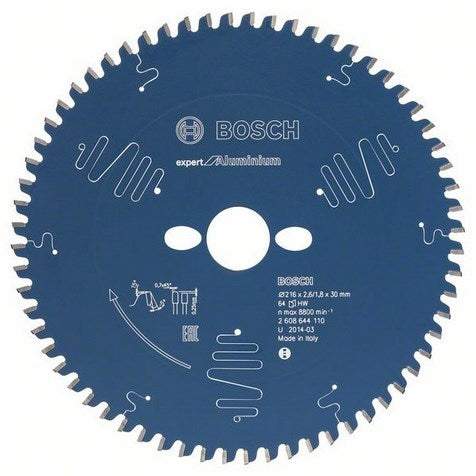 Bosch accessoires bosch cirkelzaagblad expert for aluminium 235x30x2.6 1.8x80 t
