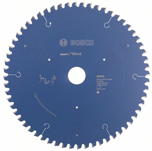 Bosch accesorios hoja de sierra circular expert para madera 254x30x2,4 1,8x60 t - 2608642530
