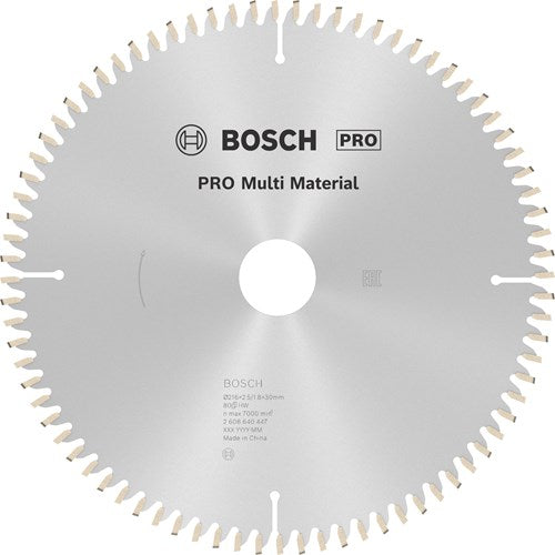 Bosch accessoires cirkzb multi k v t 216x30x2,4 80t tr-f