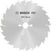 Bosch accesorios hoja sierra circular opt madera 254x30x2.8 1.8x24t - 2608838412