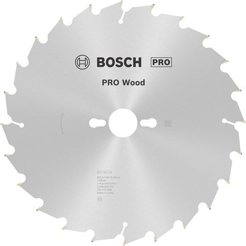 Bosch accesorios hoja sierra circular opt madera 254x30x2.8 1.8x24t - 2608838412
