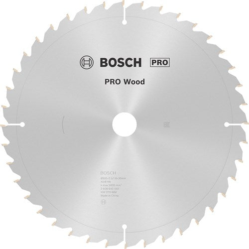 Hoja de sierra circular para madera Bosch pro, 305 x 2,5 x 30 mmHoja de sierra circular para madera pro, 305 x 2,5 x 30 mm
