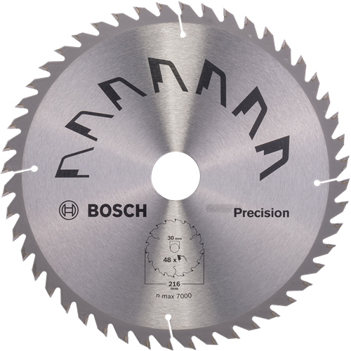 Bosch accessoires cirkelzaagblad precision 216x2x30 ,t48