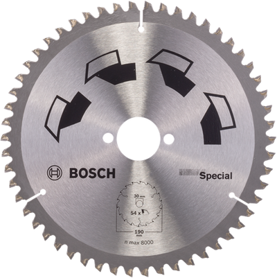 Bosch accessoires cirkelzaagblad special 190x2x30 -,t54 - 2609256892