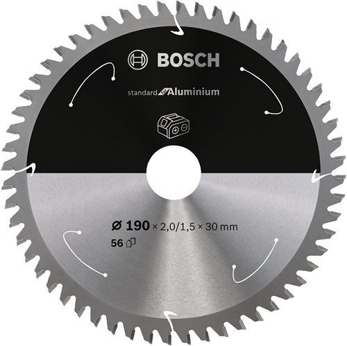 Bosch accessoires cirkelzaagblad st aluminium 190x30x2 1.5x56t - 2608837771