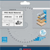 Accessori Bosch lama per sega circolare st multi matt 85x15x1,5 1,0x30t - 2608837752