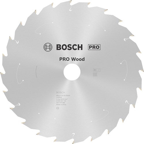 Bosch accesorios hoja sierra circular st madera 254x30x2,2 1,6x24t - 2608837733