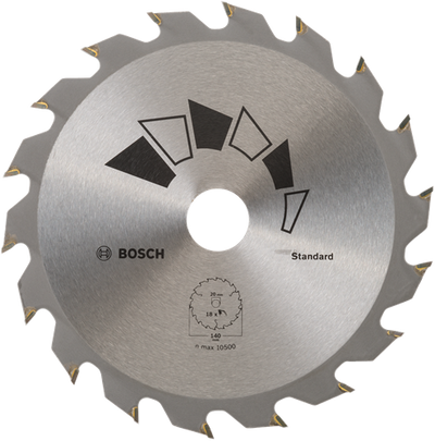 Bosch accessories circular saw blade standard 140x20 t18 - 2609256b54