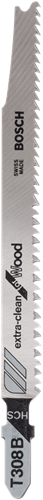 Bosch accessoires decoupeerzaagblad hcs | t 308 b (2 stuks) - 2609256a05