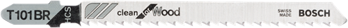 Bosch accessoires decoupeerzaagblad t 101 br clean for wood 5st - 2608630014