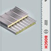 Bosch accessoires decoupeerzaagblad t 718 bf metalsandwich 3st - 2608636335