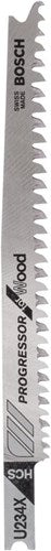 Bosch accesorios hoja de sierra de calar u 234 x Progressor para madera 3 piezas - 2608633525