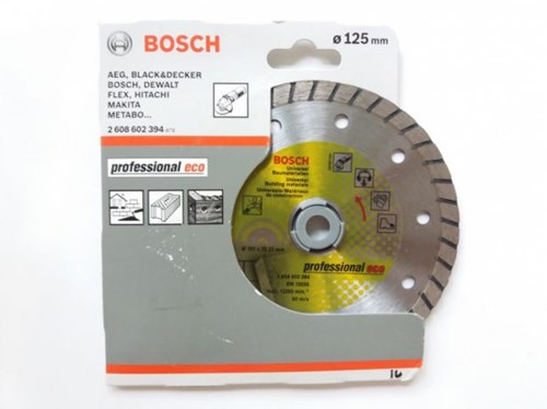 Accessori Bosch Disco da taglio diamantato 125mm professionale turbo | 2608602394 - 2608602394