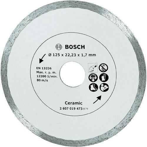 Accesorios Bosch disco de corte de diamante para baldosas cerámicas, ø 125 mm - 2607019473