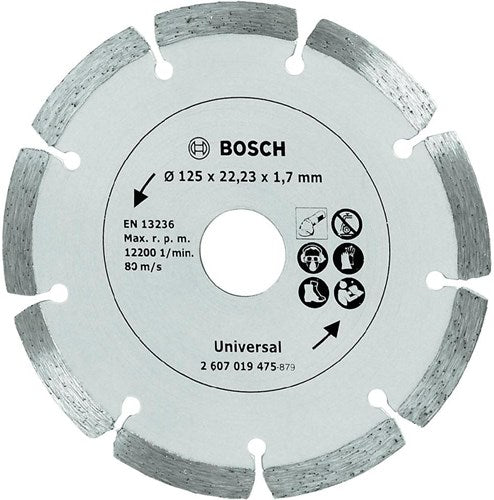 Accesorios Bosch disco de diamante universal | 125 mm - 2607019475
