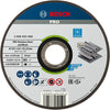 Bosch accessoires doorslijpschijf recht best for inox - rapido a 60 w inox bf, 125 mm, 22,23 mm, 0,8 mm 1st - 2608603488