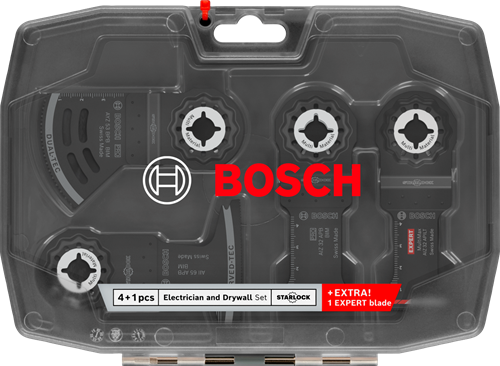 Accessori Bosch set di lame per sega per elettricista e cartongesso | 5 pezzi - 2608669095