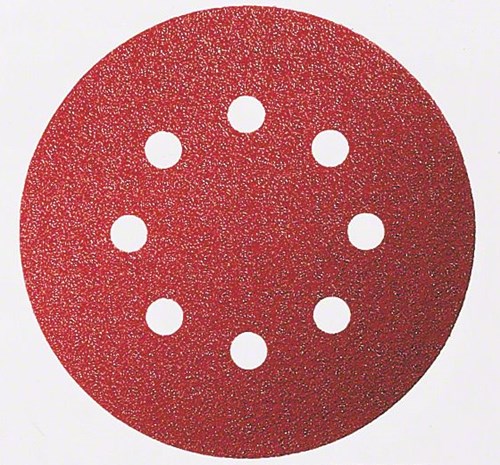 Accessori Bosch eccentrico ø125mm c430 expert per legno+vernice set 8 - 2608605112