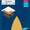 Carta vetrata Bosch Accessories Expert C470 per levigatrici a delta 100 x 150 mm, K180 10 pezzi - 1 pezzo(i) - 2608901118