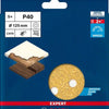 Carta vetrata Bosch Accessories Expert C470 per levigatrici eccentriche 125 mm, 8 fori, K40 5 pezzi - 2608900803