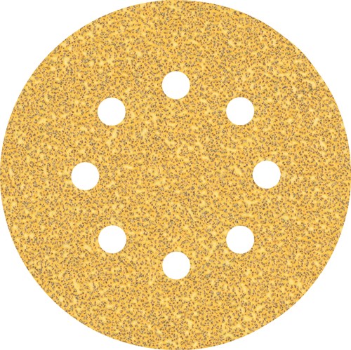 Carta vetrata Bosch Accessories Expert C470 per levigatrici eccentriche 125 mm, 8 fori, K40 5 pezzi - 2608900803