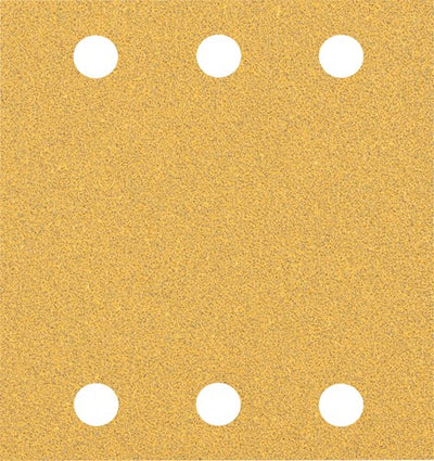 Bosch accessoires bosch accessories 2608901668 schuurpapier voor vlakschuurmachine korrelgrootte (num) 60, 120, 180 (l x b) 107 mm x 115