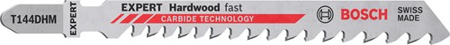 Bosch accessoires bosch expert hardhout fast t144dhm decoupeerzaagblad, 2 stuks - 2...