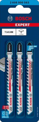 Bosch accessoires bosch expert 'fiber plaster' serie - decoupeerzaagblad - 100 mm - voor gipsplaat en cementvezel