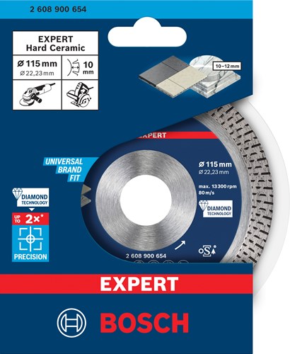 Bosch accessoires bosch expert hardkeramische diamantdoorslijpschijven 115 x 22,23 ...