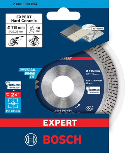 Bosch accessoires bosch expert hardkeramische diamantdoorslijpschijven 115 x 22,23 ...
