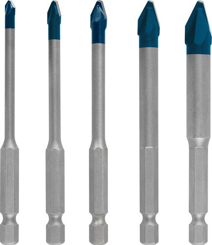Bosch accessoires bosch expert tegelboorset 5-delige accessoireset: diameter mm: 6,0